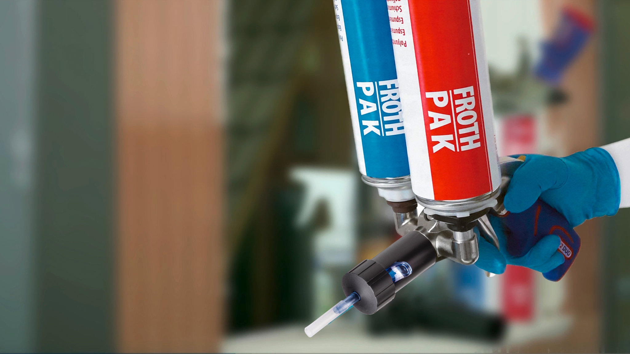 Bild von Froth-Pak CP2 DUO Dosiergerät Türzargemontage