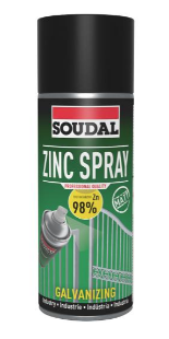 Bild von Zinc Spray mattgrau 98%, VE=6Dosen