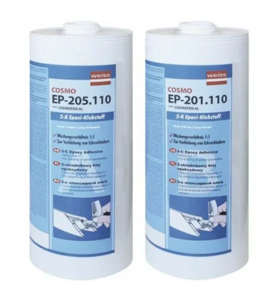 Bild von COSMO EP-200.110,2-K-Epoxy-Klebst.Pak=5