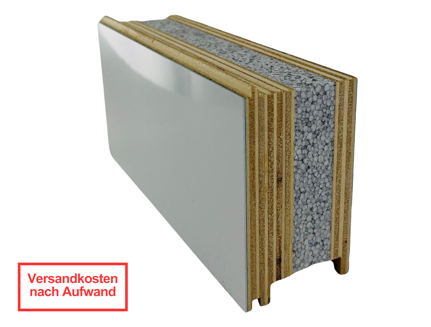 Bild von bg Sockeld.-profil PVC 3088x165x64, 1Stk