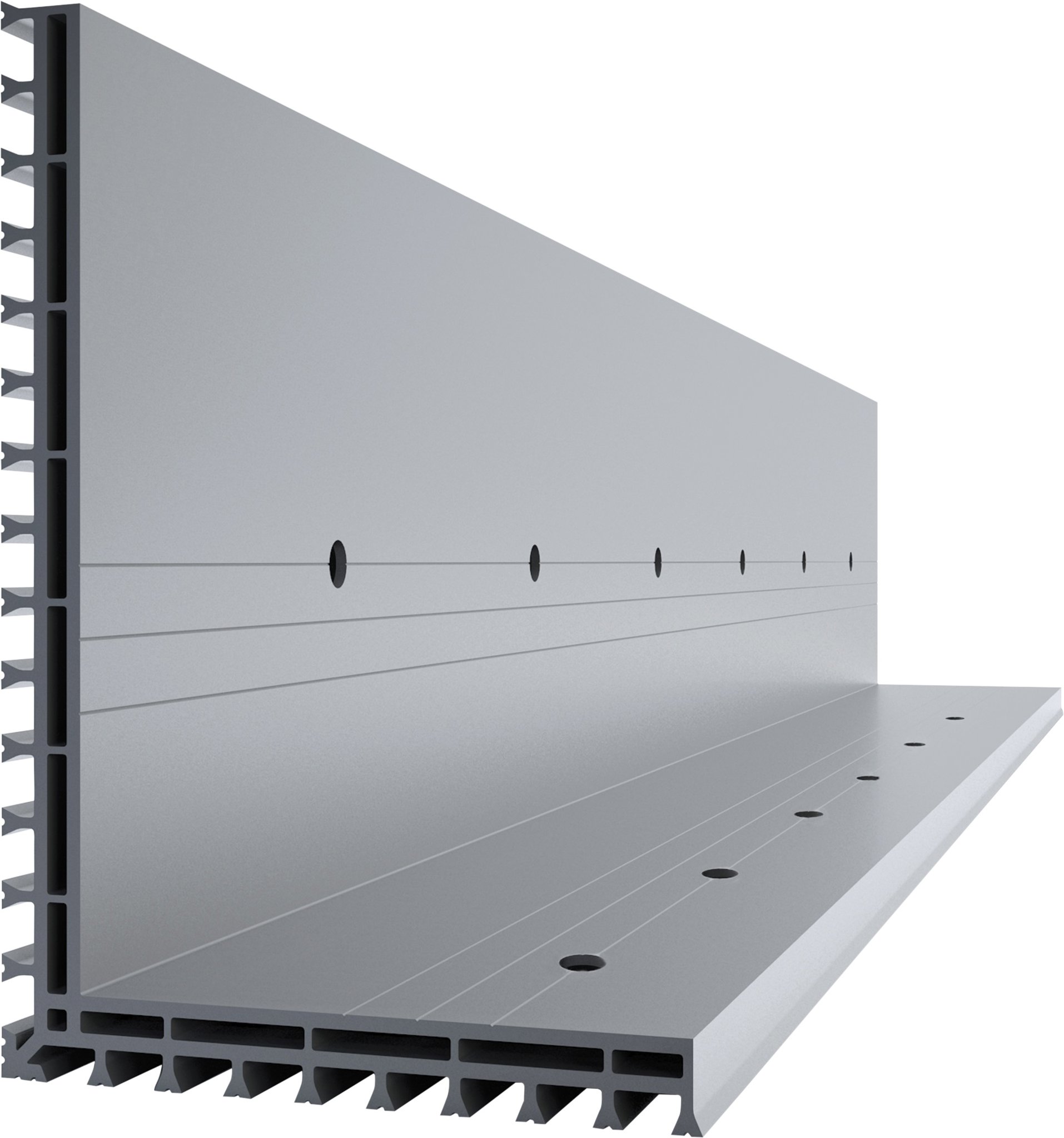Bild von Montagewinkel EMW,147x97mm,6000mm,2 Lochreihen