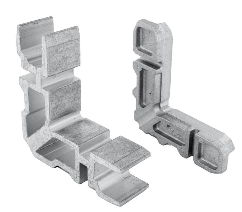 Bild von Eckverbinder p.z. Schüco AWS 
11132965S - S226965S
> 1 Paket = 1 Set