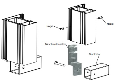 Bild von FOPPE-TSH p.z. Schüco AWS 33,0 / Pak=10