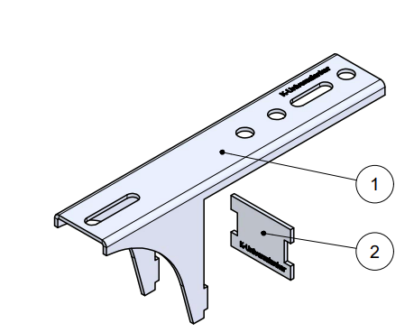 Bild von Schwerlastkonsole - SL-Konsole, 220-80mm,  Pack. 25