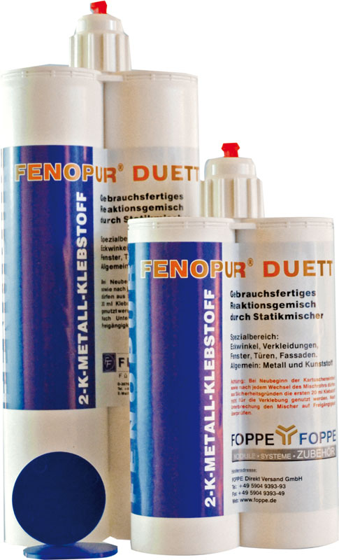 Bild von Fenopur Duett 525g beige,Dopp.Kart,Pak=6